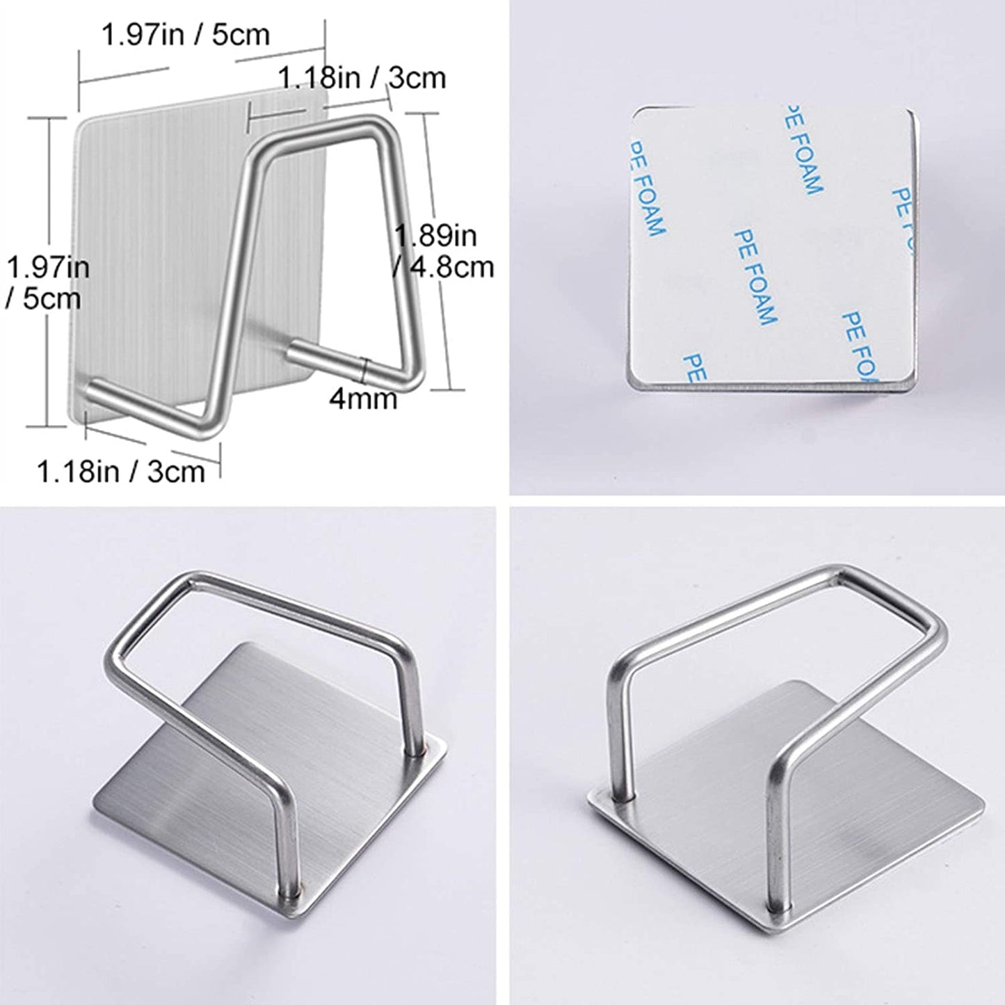 Sponge Saver: Steel Kitchen Organizer