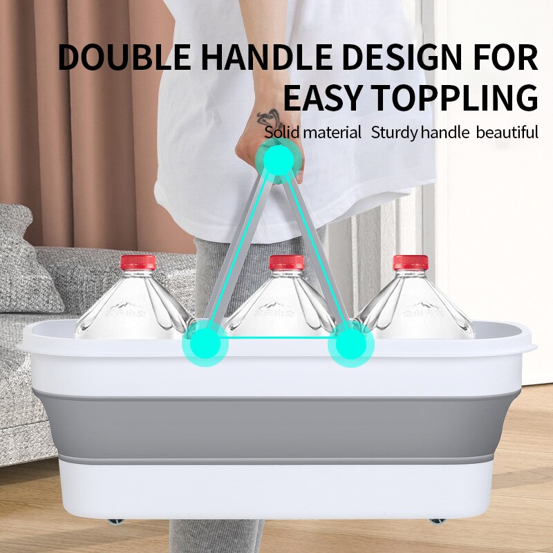 Versatile Folding Mop Bucket