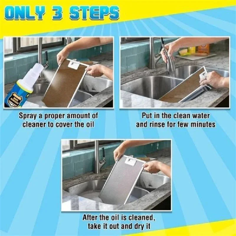 GreaseGuard Kitchen Cleaner: Oil-Stain Slayer