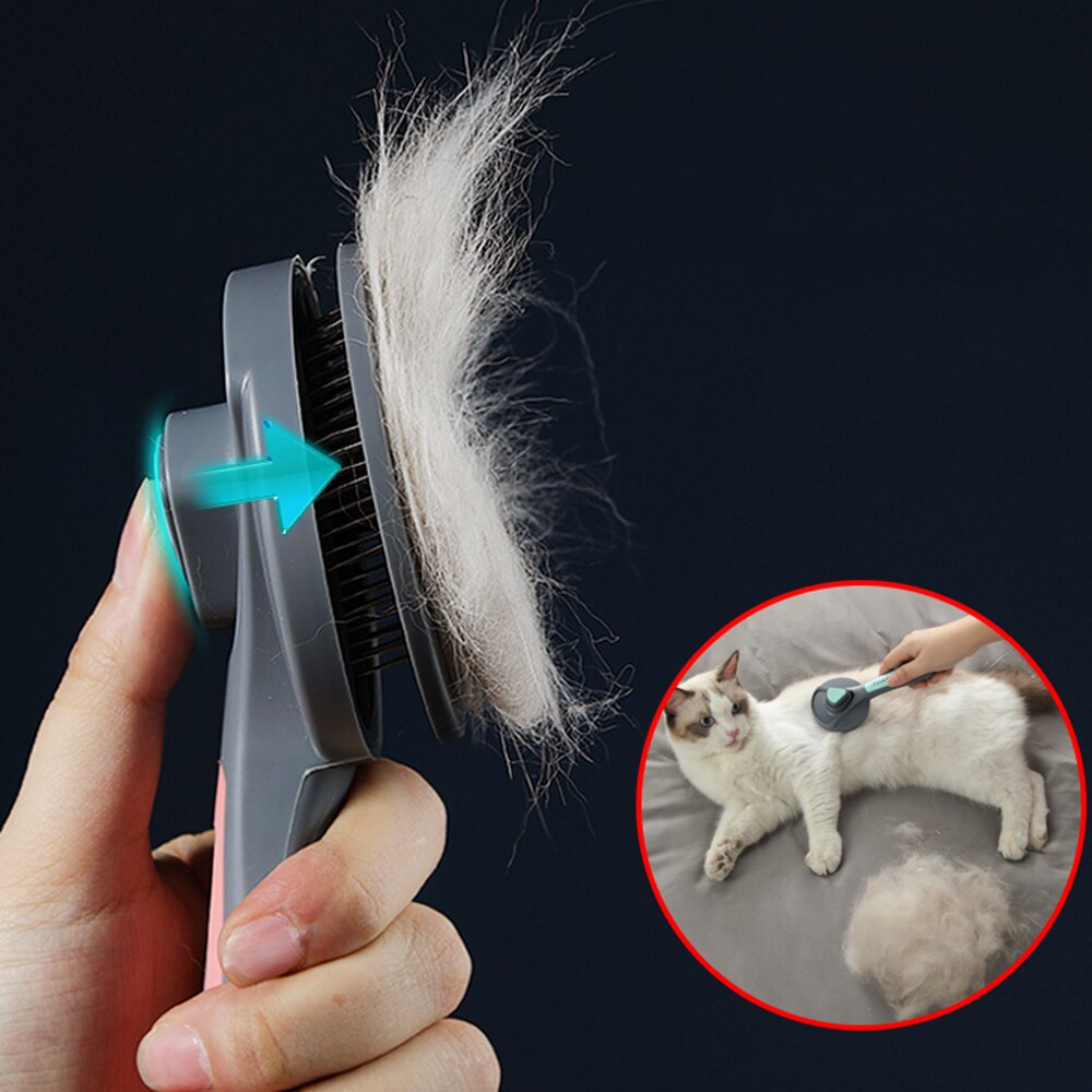 Grooming Simplified: Self-Cleaning Pet Comb