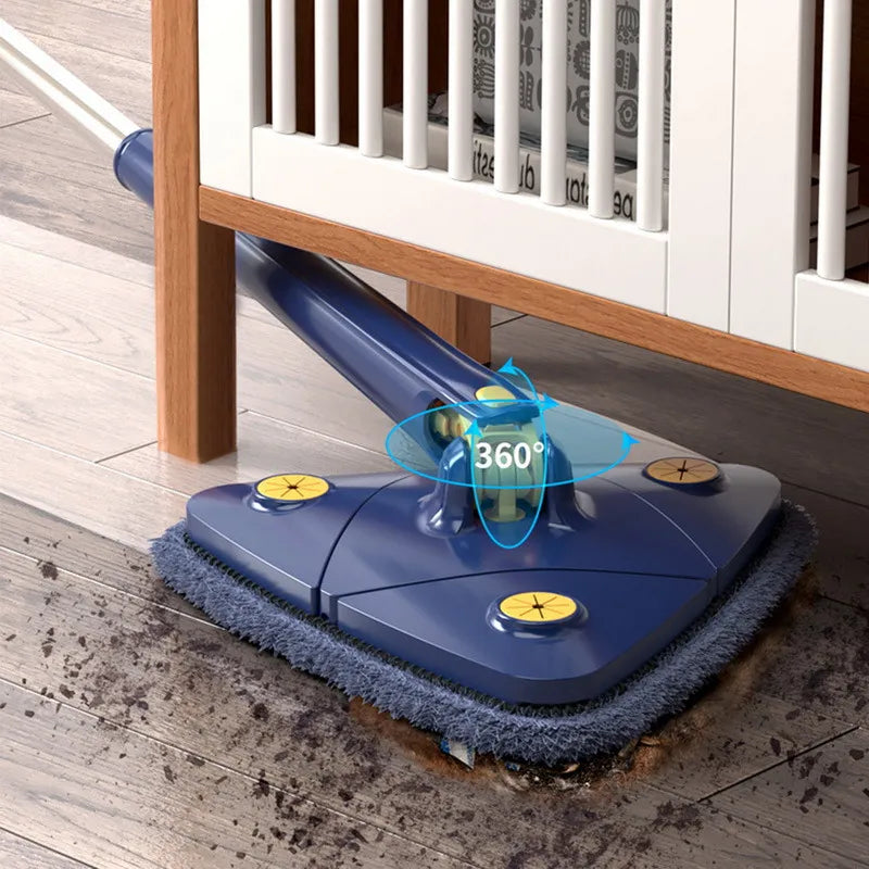 The Ultimate Cleaning Marvel: Extended Triangle Mop 360 - Unleash Effortless Cleaning Bliss!