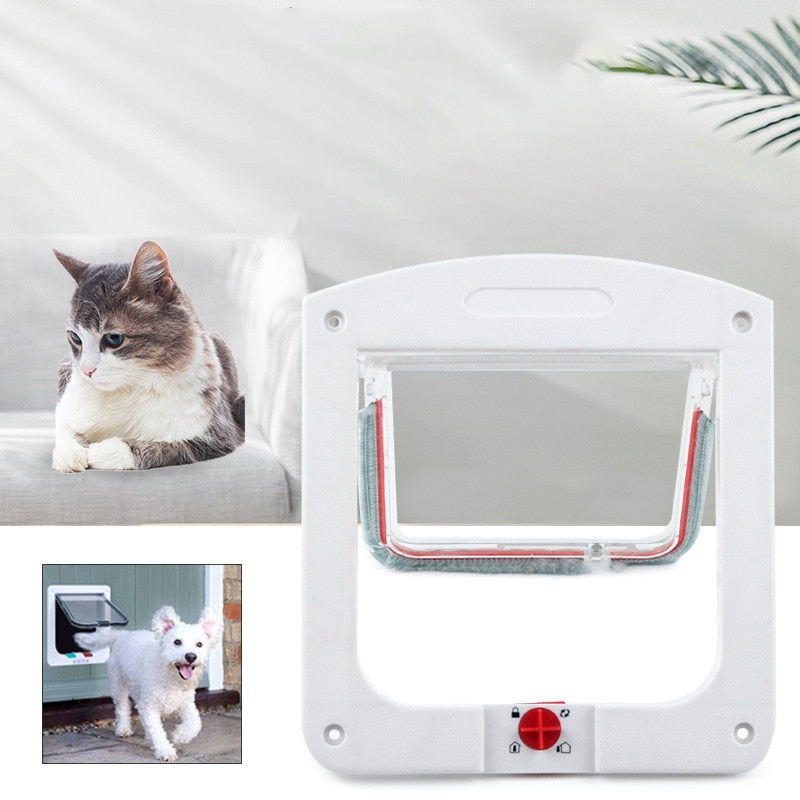 Pet's Passage: 4-Way Flap Door