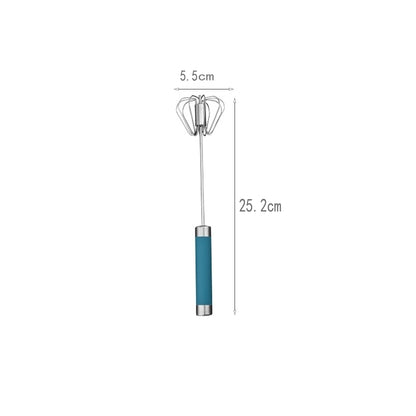 Self-Turning Stainless Whisk: Kitchen Pro