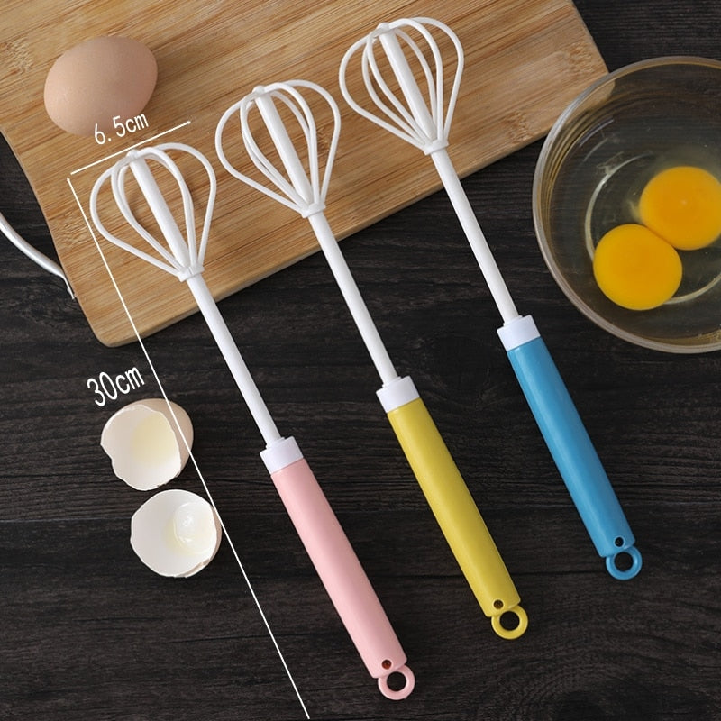 Self-Turning Stainless Whisk: Kitchen Pro