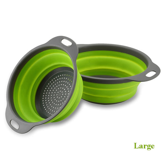 Foldable Cleaning Basket: Kitchen Innovation