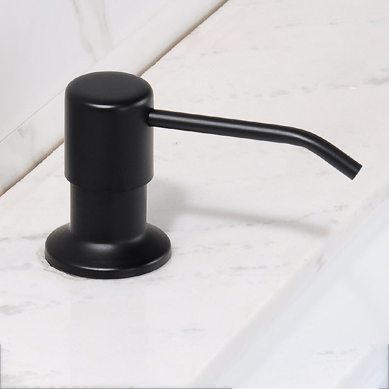 Sleek Stainless Steel Soap Dispenser: EL8406