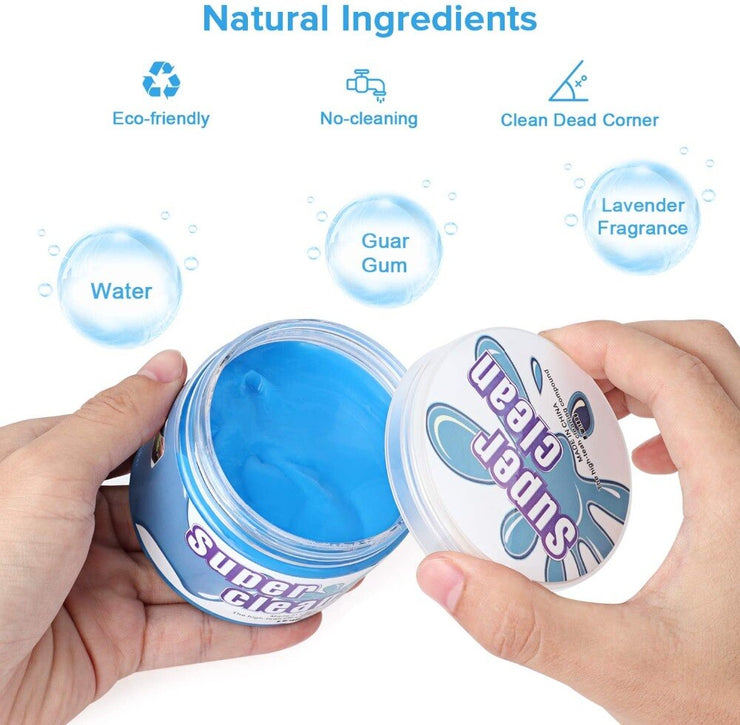 1pc Car Air Vent Magic Dust Cleaner Gel Household Auto Laptop Keyboard Cleaning Gel