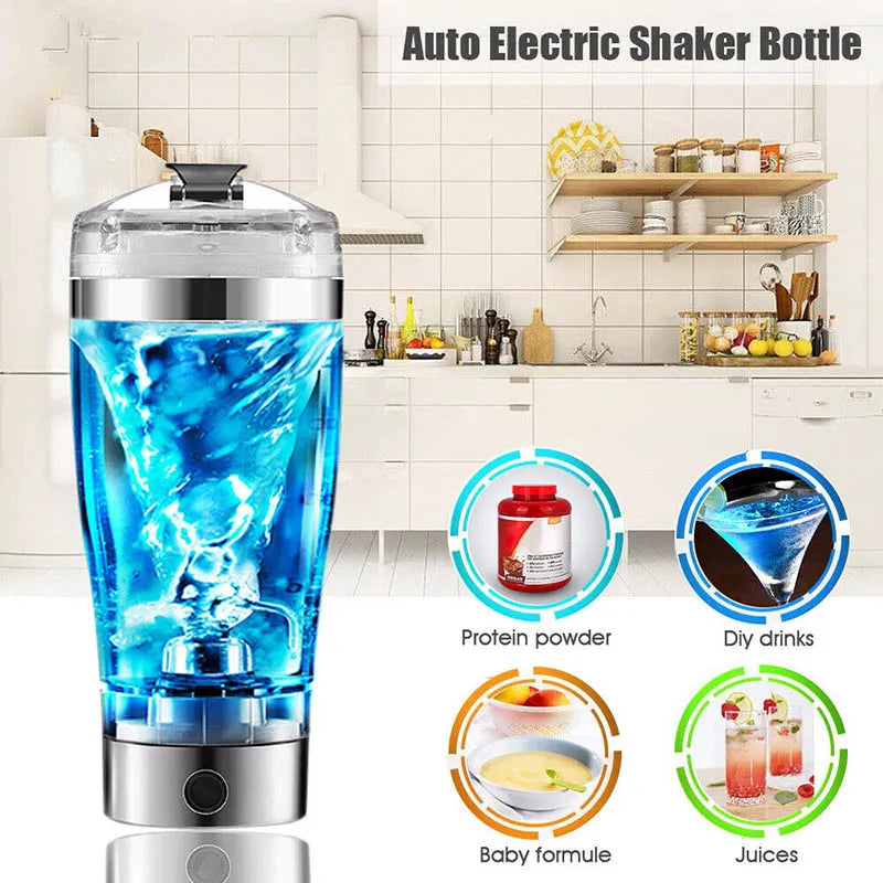 USB Electric Shake Bottle: Smooth Nutrition