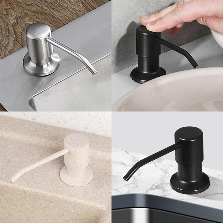 Kitchen Soap Dispensers Stainless Steel Kitchen Sink Counter top Soap Dispenser EL8406
