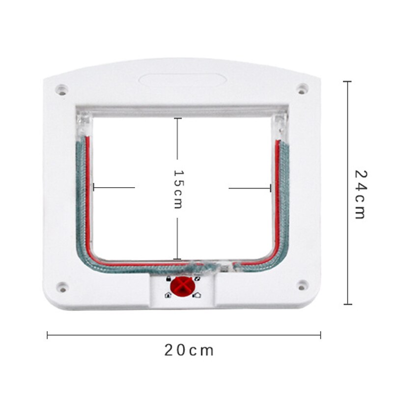 Pet's Passage: 4-Way Flap Door