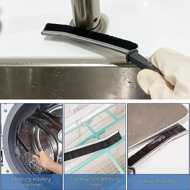 Deep Clean Hard-Bristled Crevice Cleaning Brush Set