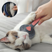 Cat Comb Brush Pet Hair Removes Comb For Cat Dog Pet Grooming Hair Cleaner